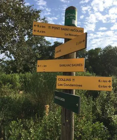 Proche Uzes Le Cocon Du Peintre Anglais Sagriès Exterior foto